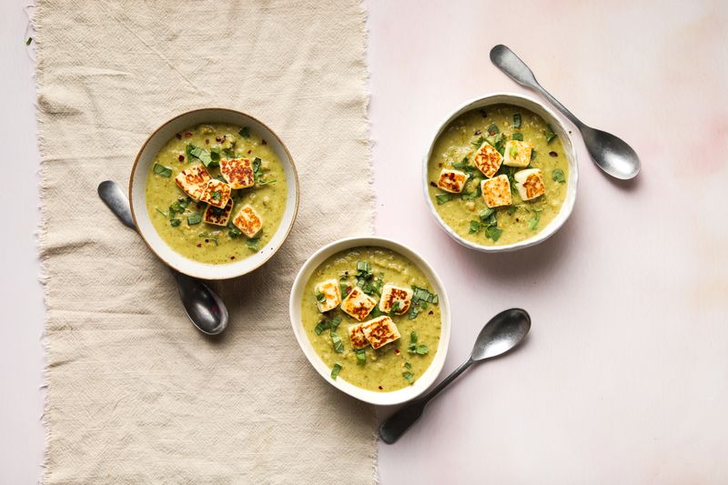 Broccoli and Pea Soup