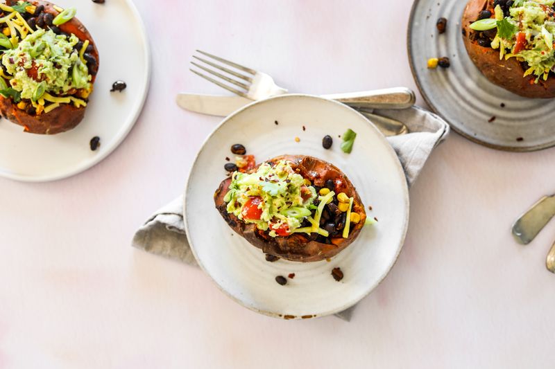 Stuffed Sweet Potatoes