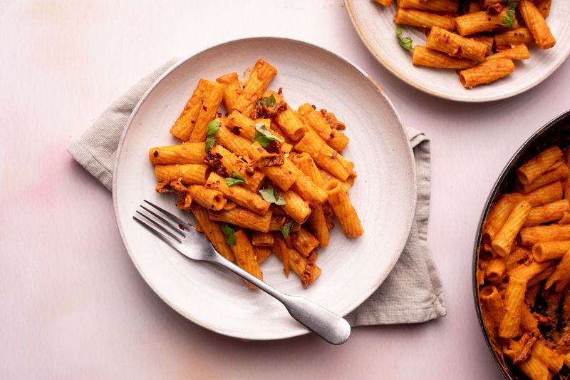 Creamy Sun-Dried Tomato Pasta