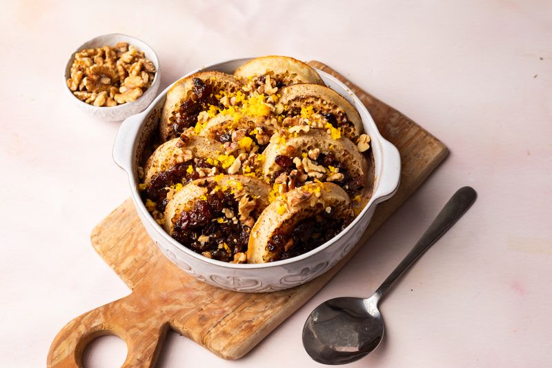 Festive Crumpet Bake