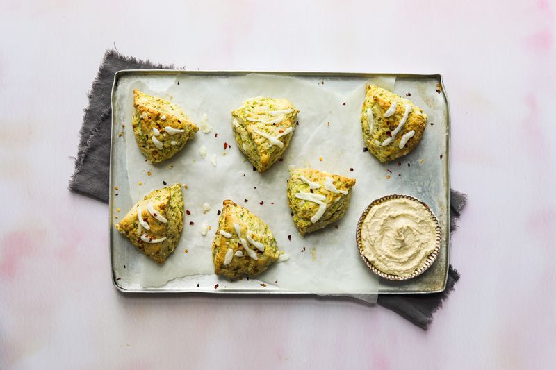 Courgette and Cheese Scones