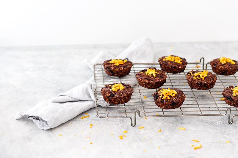 Chocolate Orange Granola Cups