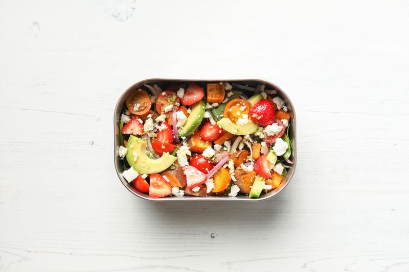 Strawberry, Feta, and Avocado Salad