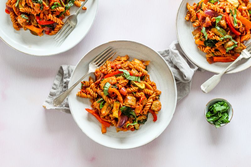 One-Pot Sausage Pasta