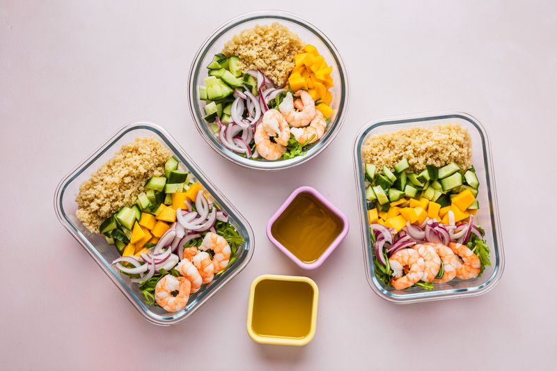 Prawn and Mango Quinoa Salad