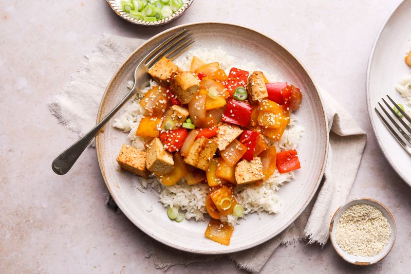 Sweet and Sour Tofu