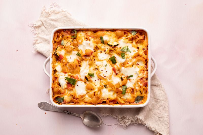 No-Boil Pasta Bake