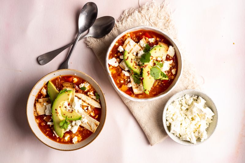 Spiced Lentil and Mixed Bean Soup