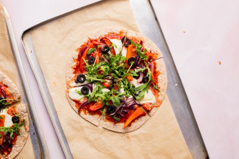 Veggie Flatbread Pizza