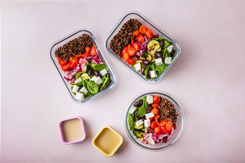 Mediterranean Lentil Lunchbox
