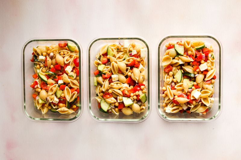 Chickpea Pasta Salad