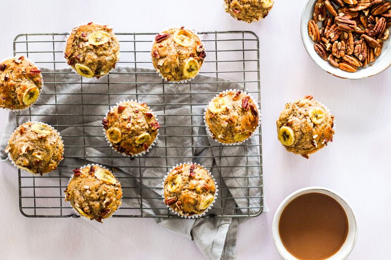 Banana and Pecan Muffins