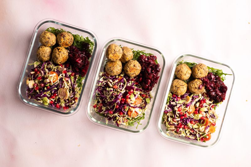 Festive Falafel Lunchbox