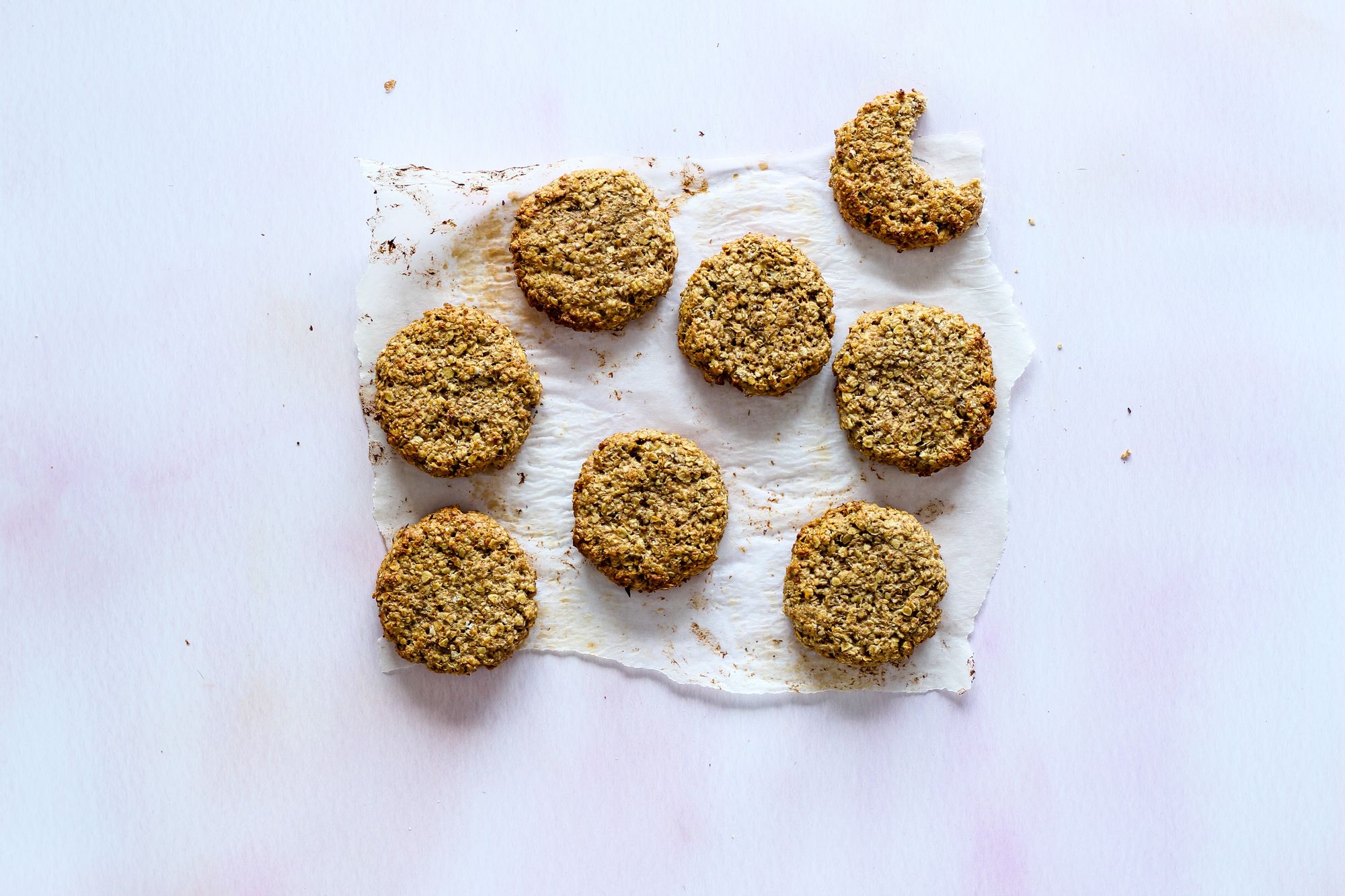 3 Ingredient Oatmeal Cookies