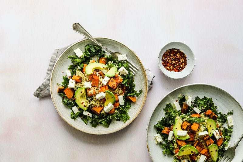 Sweet Potato and Couscous Salad