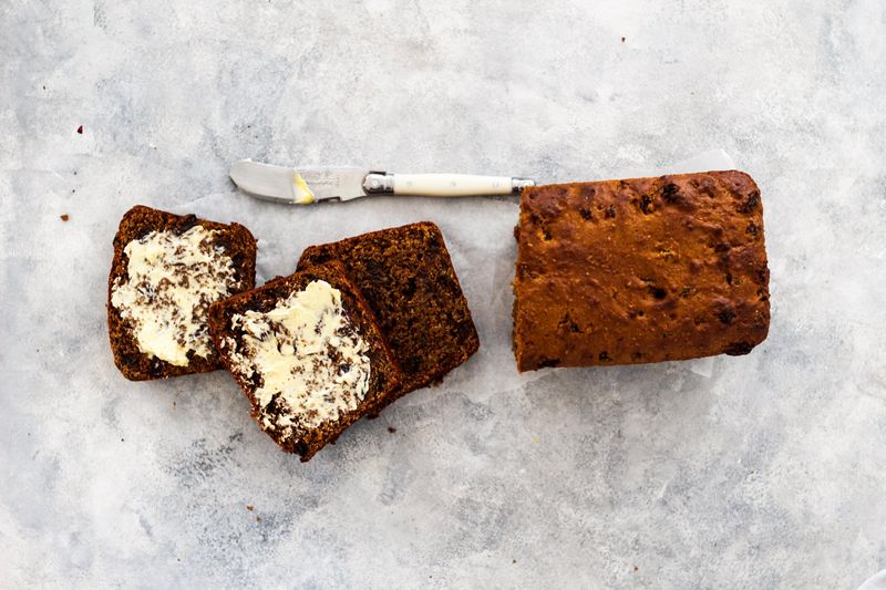 Banana Malt Loaf