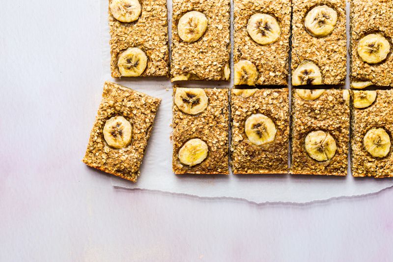 Banana Oat Bars