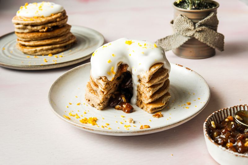 Mince Pie Pancakes